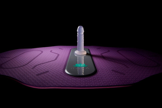 Suction cup dildo sex mat